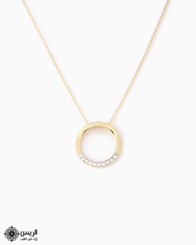 Pendant with Chain Circle shape